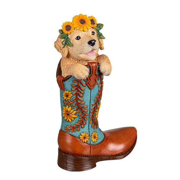 Harvest Blossom Dog Boots Table Décor