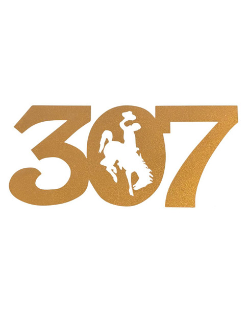 Metallic Gold 307 Decal