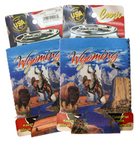 Scenic Wyoming Can Cooler