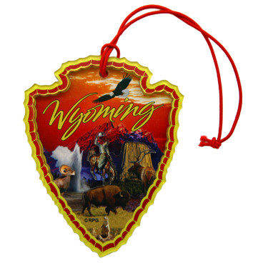 Wyoming Arrowhead Ornament