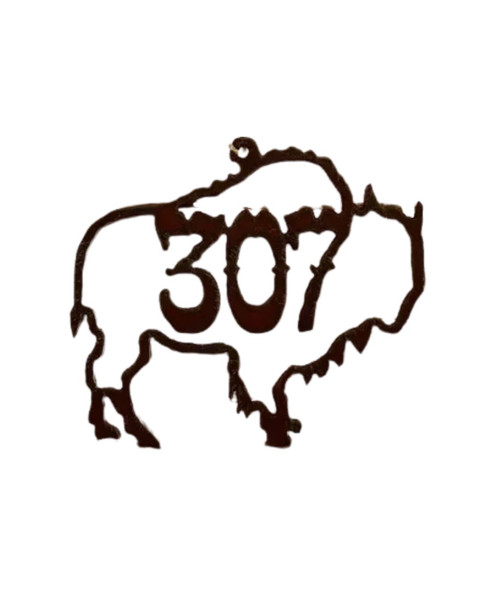 307 Bison Ornament