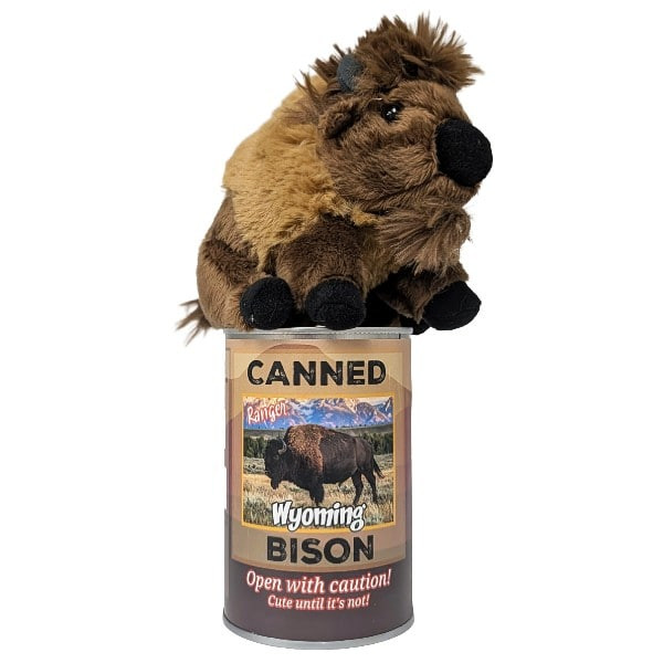 Canned Wyoming Bison