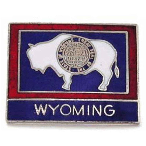 Wyoming Flag Pin