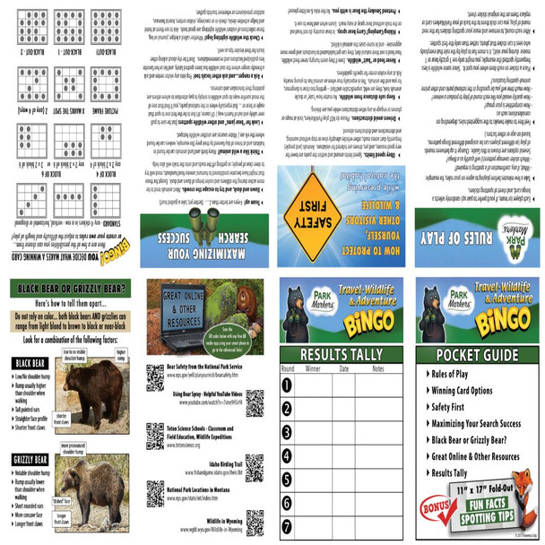 Travel Wildlife & Adventure Bingo