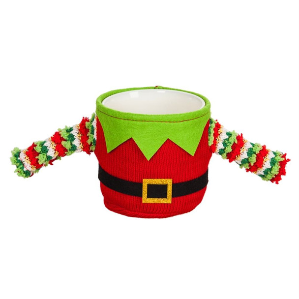 Tacky Sweater Cache Pot