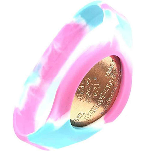Pressed Penny Wristband Cotton Candy Youth