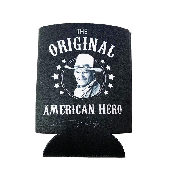 Black John Wayne Can Cooler