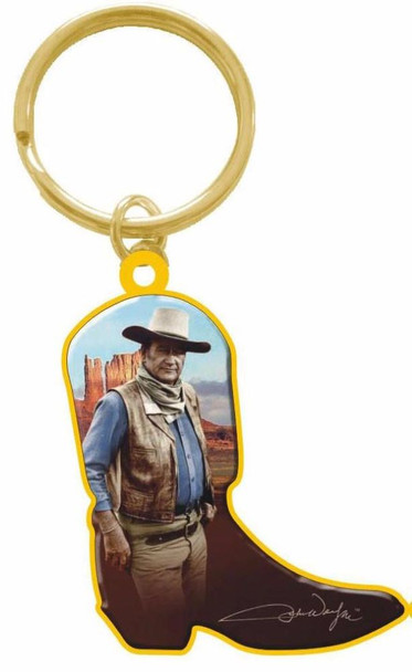 John Wayne Key Chain Boot Shape