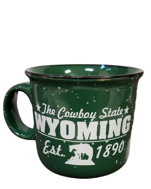 Wyoming Ceramic Camp Fire Mug