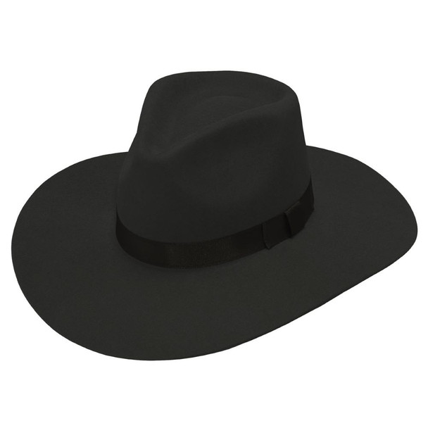 Pinch Front Wool Cowboy Hat