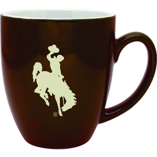 Brown Wyoming Steamboat Mug