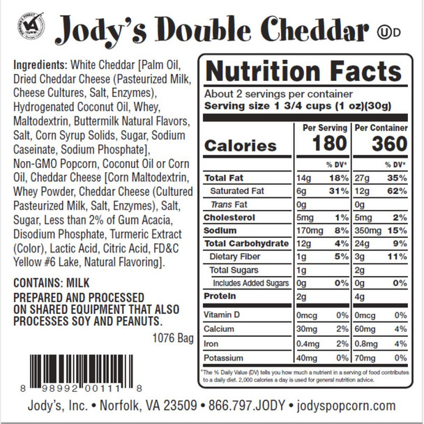 Double Cheddar Popcorn