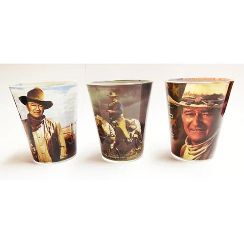 John Wayne Shot Glass Set