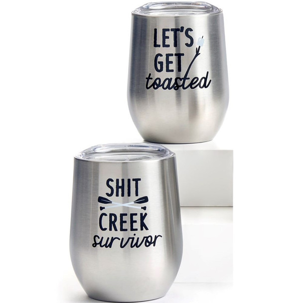 Double wall Wine Cups