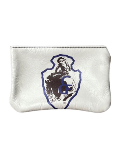 Leather Arrowhead Coin Bag