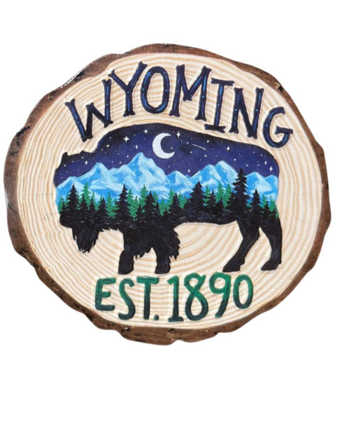 Wyoming 1890 Magnet