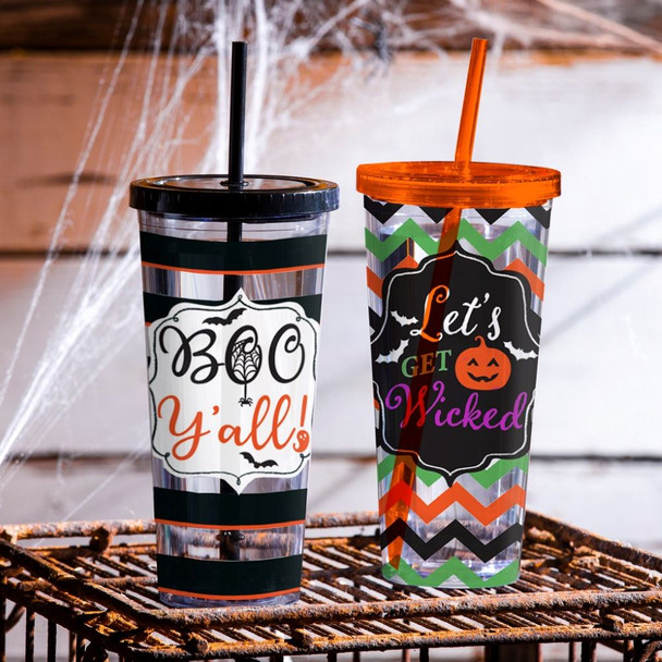 Acrylic Halloween Tumbler