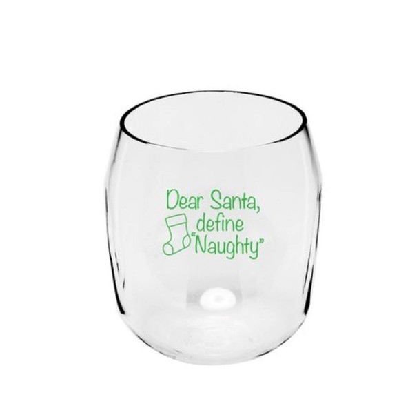 Dear Santa Define  Wine Tumbler