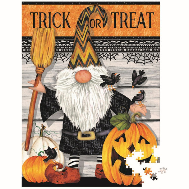 Trick or Treat Ceramic Cup and Puzzle Gift Set