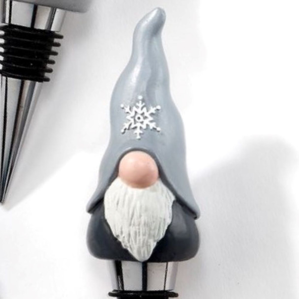 Winter Gnome Bottle Stoppers