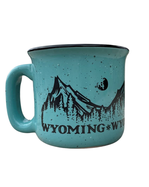Wyoming Speckled Camp Mug