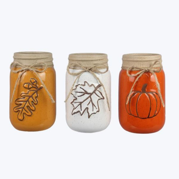 Ceramic Harvest Jars