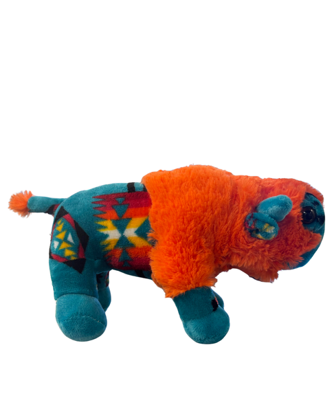 Aztec Bison Stuffed Animal