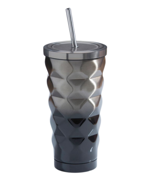 Textured Ombre Stainless Steel Tumbler