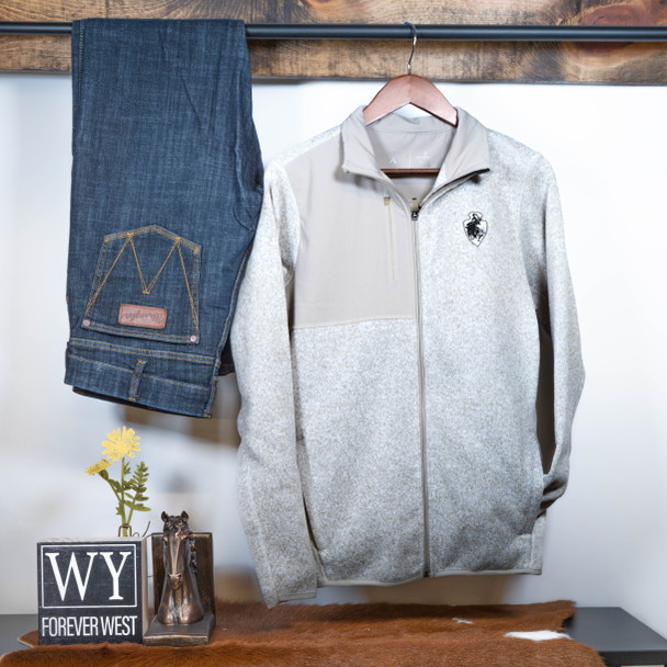 Oatmeal Arrowhead Quarter-Zip