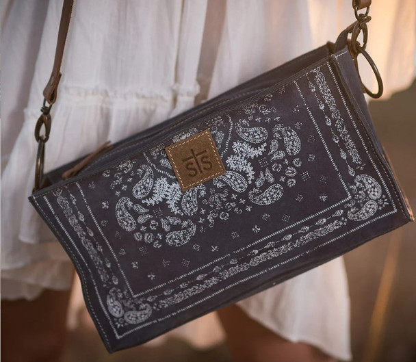 Blue Bandana Bailey Bag