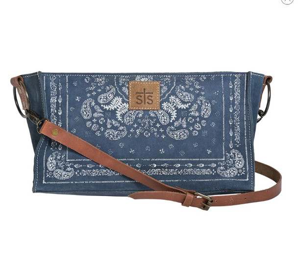 Blue Bandana Bailey Bag