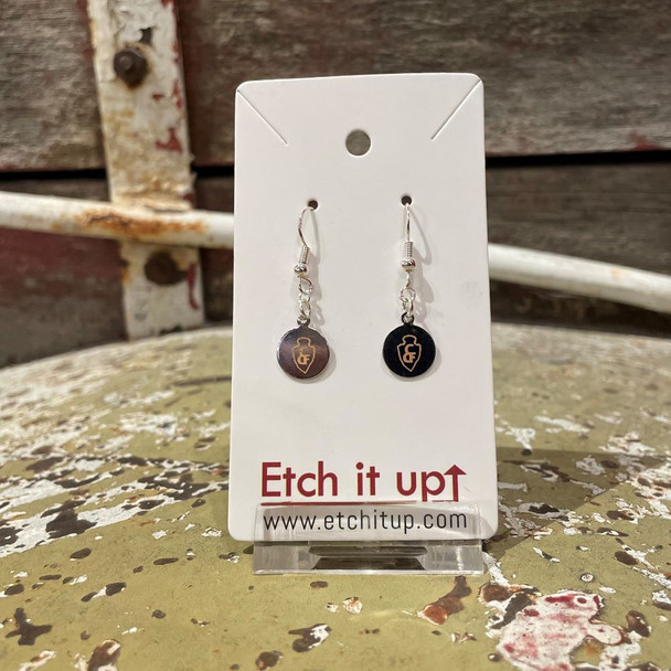 Small Round Arrowhead Earrings