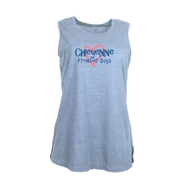 Blue Cheyenne Tank Top