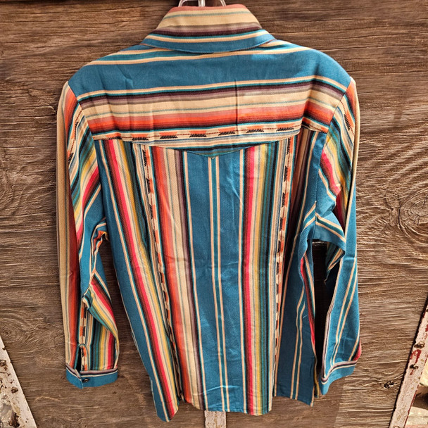 Teal Serape Shirt