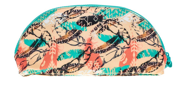 Topawa Feather Small Makeup Bag