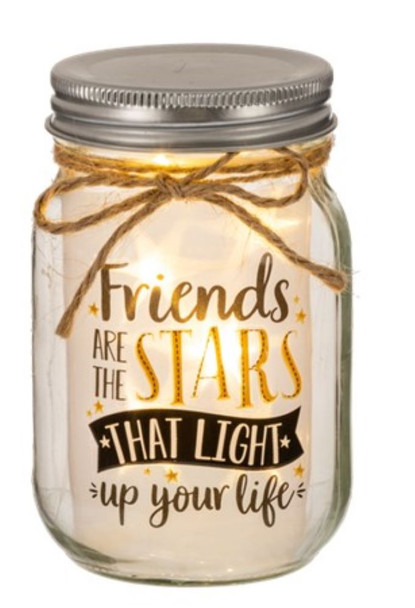 Friends Are The Stars Twinkle Jar
