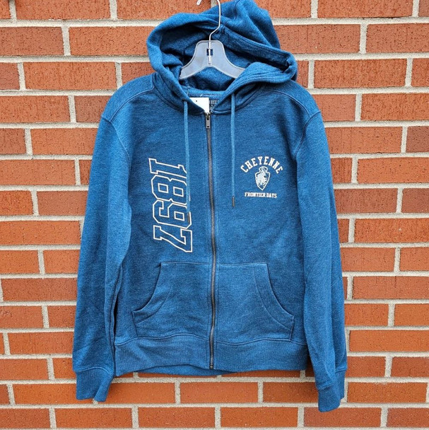1987 Navy Full-Zip Hoodie
