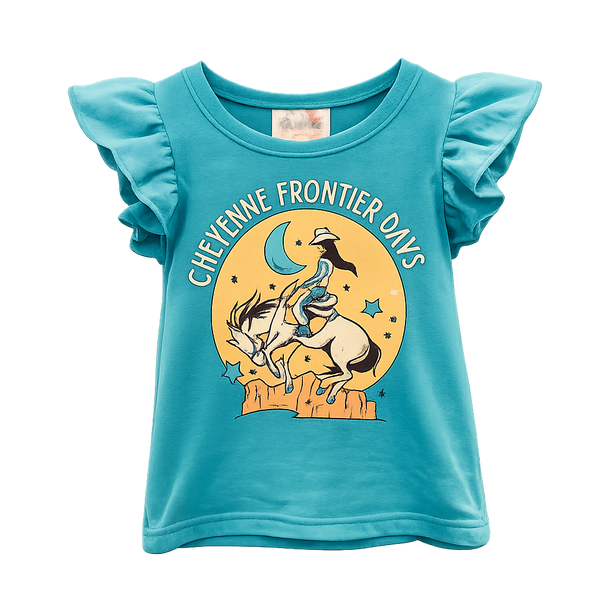 Children's Teal Cheyenne T-Shirt