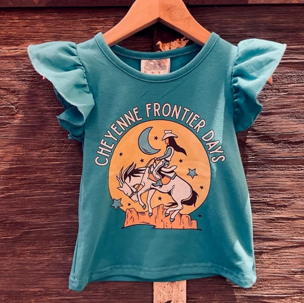 Teal Cheyenne Shirt