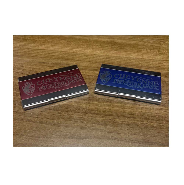 Stainless Steel Cheyenne Business Card Holders