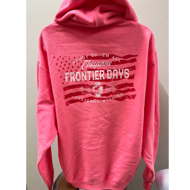 Pink Frontier Days Hoodie
