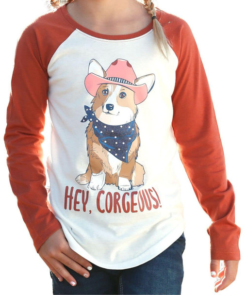 "Hey Corgeous" Long Sleeve Shirt