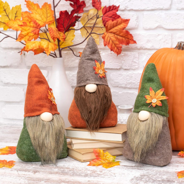 Autumn Gnome Figurines