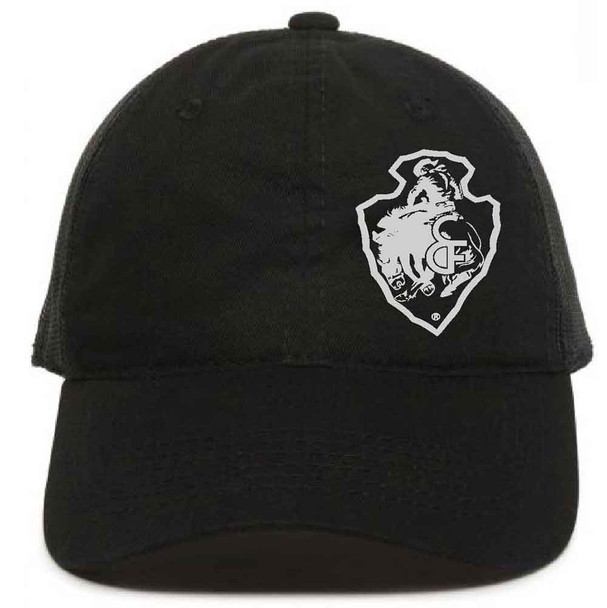 CFD Black Trucker Hat YOUTH (01-013-0659)