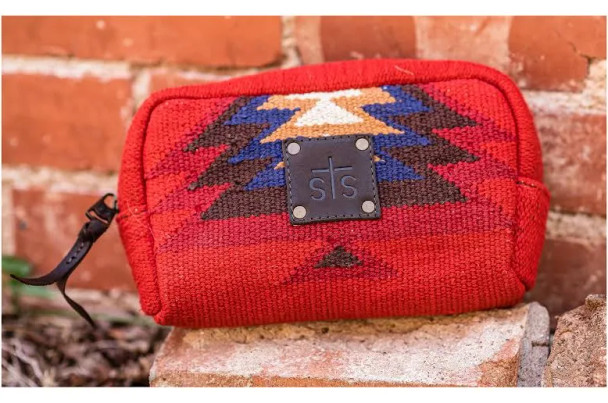 Crimson Sun Cosmetic Bag
