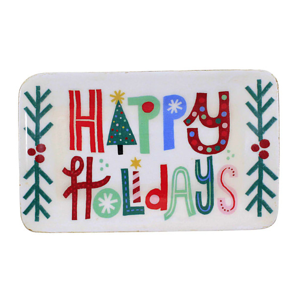 Whimsy Holiday Message Trays