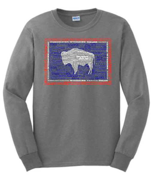 Wyoming Cities Long Sleeve