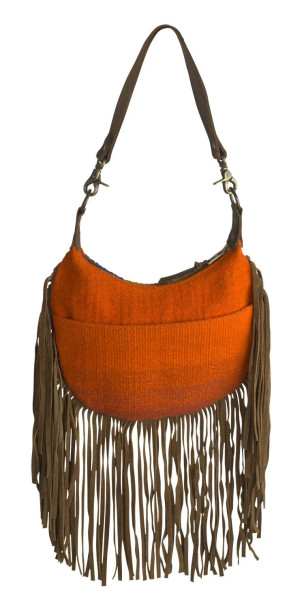 Crimson Sun Nellie Fringe Bag