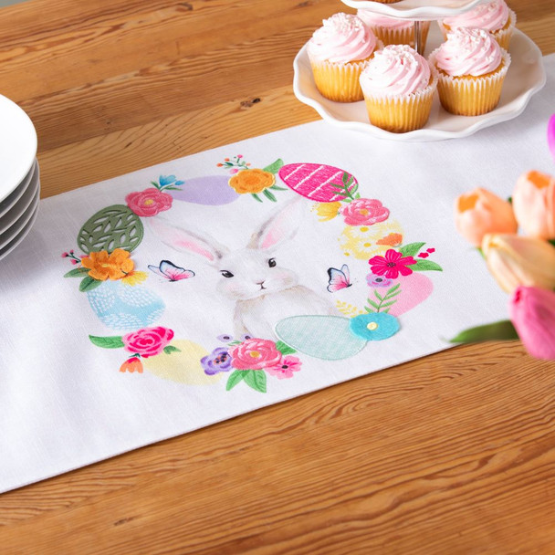 72" Easter Table Runner