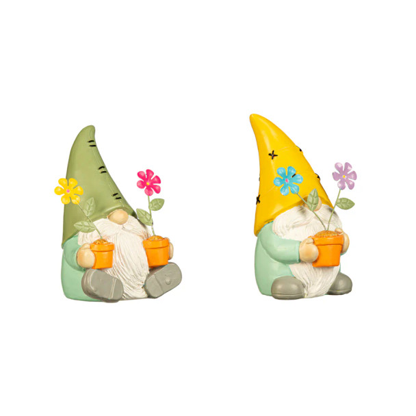 Gnome With Flowers